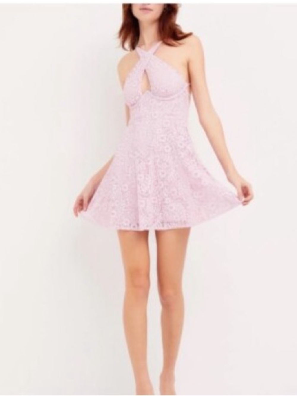 NWT For Love & Lemons Carmela Mini Dress - Picture 2 of 7